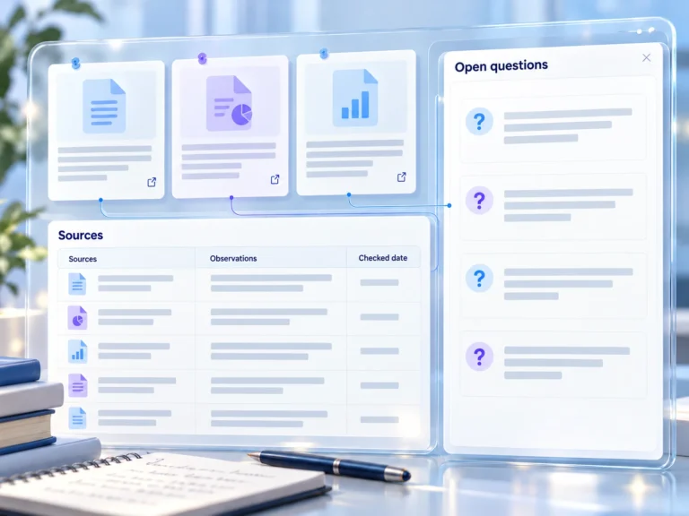 Crypto Research Evidence Desk
